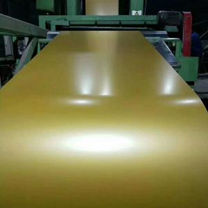 Color coated steel coil